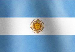 National flag of Argentina