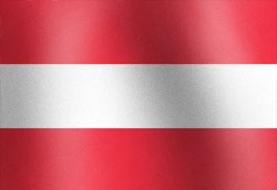 Austria National Flag Graphic