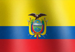 Ecuador National Flag Graphic