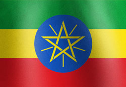 Ethiopia National Flag Graphic