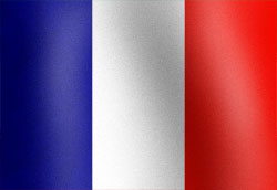 France National Flag Graphic