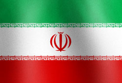 Iran National Flag Graphic