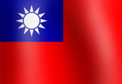 Taiwan National Flag Graphic