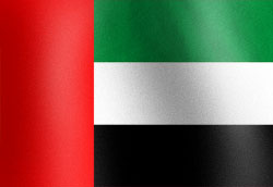 United Arab Emirates (UAE) National Flag Graphic